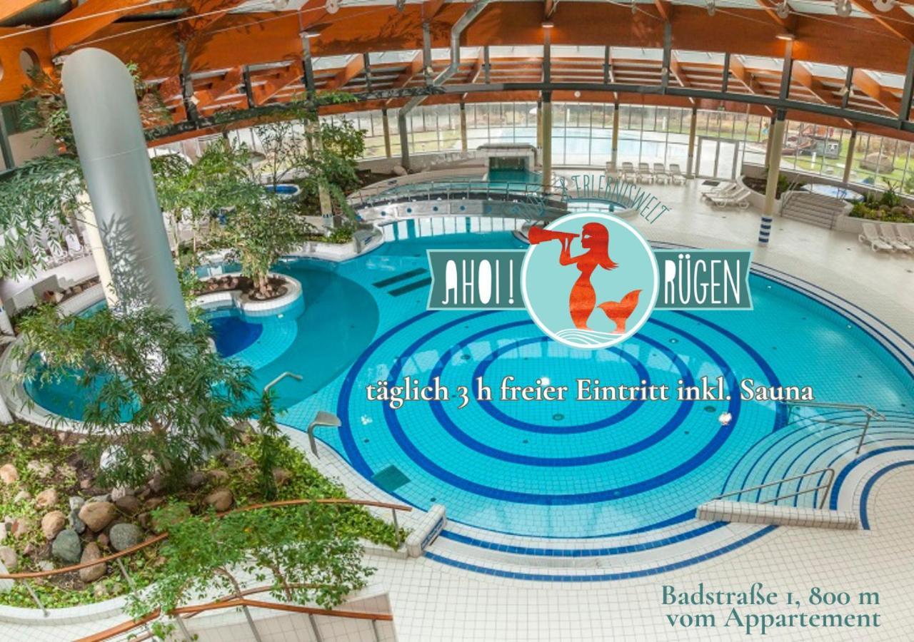 Das Appartement Inselliebe Ruegen Inkl Sauna Und 3H Taeglich Eintritt Ahoi Schwimmbad Sellin  Exteriör bild